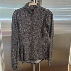 lululemon athletica Black and White Women's Top